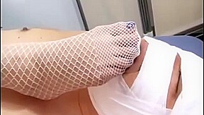 07945,A woman's pleasure is in full swing!