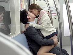 22A-006-001-Hentai OL who is a slut at the last train