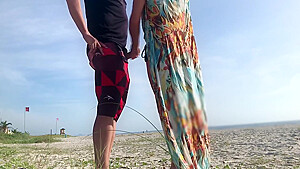 A Passer-by Cum In My Ass In Front Of Everyone!
