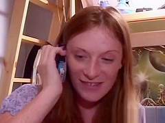 A steamy gangbang for a slutty redhead pregnant babe