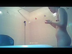 AMA asian naked in the shower