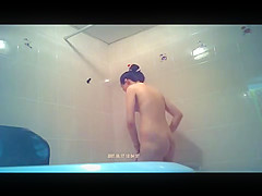 AMA asian naked in the shower