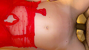 Accidental Sex With Friends Wife During Kinky Ass Rubbing & Hot Creampie