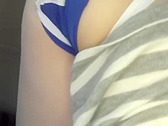 Adorable Asian teenager 18+ Sucks In The Car