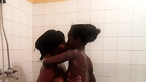 African Dykes Have Hot Shower Session