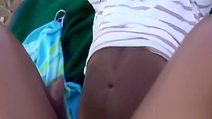 African babes blowing and riding boners outdoors