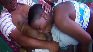African chicks get roughly pounded in sexy orgy