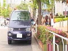 Aino Kishi Asian doll has sex in her car part1