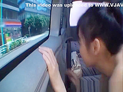 Aino Kishi Asian doll has sex in her car part6