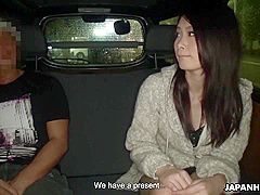 Ako Nishino - Japanese Sexy Girl Hitchhikes A Car And Cock Sucking A Stranger Uncensored