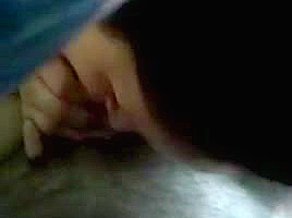 Albanian milf sucks dick