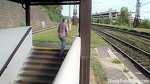 Alexa Bold In Nasty Public Sex - Dirty Pornstar Fucks Old Dude In Outdoor