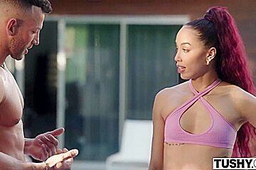 Alexis Tae In Petite Anal-queen Alexis Is Hungry For Her Trainer