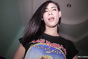 Ally Is Giving The Best Handjob Of Her Life