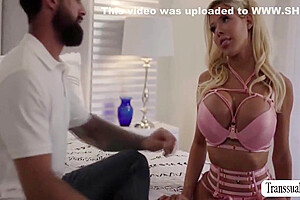 Alpha Wolfe - Seductive Ts Lets Stepbro Bang Her Wet Ass 10 Min