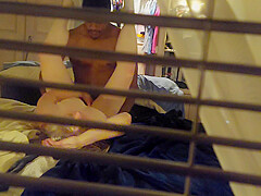 Amateur Wife Spied Fucking BBC Neighbor through Window