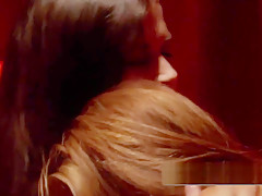 Amateur swinger couples have fun in orgy room with other amateur swingers