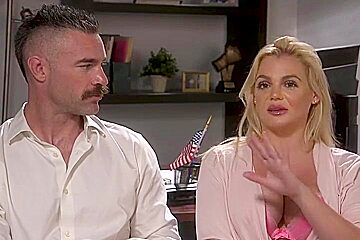 American Cock: Us Janitor Catches British Spy - Katy Jayne