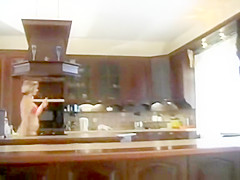 Anal milf in the kitchen