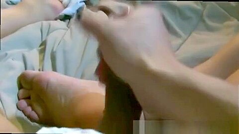 Angel grips his camera for a POV wank