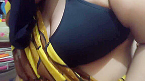 Aram Se Chodo, Drd Ho Raha Hai) I Fucked Indian Hot Aunty In The Kitchen While She Was Cooking - Hin