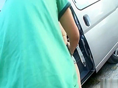 Arisa Kuroki Naughty Asian doll likes outdoor sex