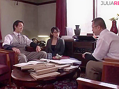 Asian Cuntz - Asian Secretary Gets Her Hairy Pussy Fuck
