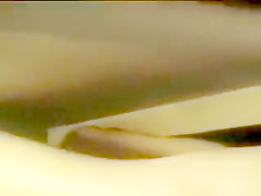 Asian Footjob Under The Table