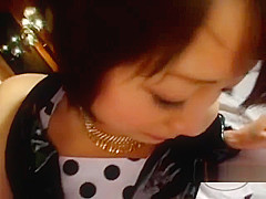 Asian Girl Caught On Masturbating By The Maid Getting Her Hairy Pussy Licked On The Bed