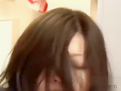 Asian Girl Fucked By The Maintenance Guy Cum To Mouth On The Floor In The House