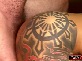 Asian Hunk Damian X Dragon Raw Breeds Hairy Matt Stevens