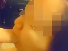 Asian Wife Giving Afternoon Blowjob