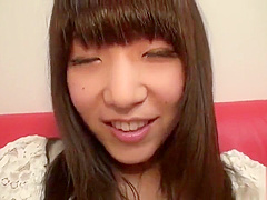 Asian brunette Pink Pussy in masturbation porn scene