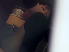 Asian watched sucking