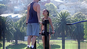 Aussie gf gets ass rimmed