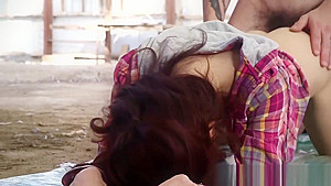 Aussie hairy cunt filled
