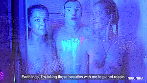 Avatar From Planet Rokolo - Threesome In A Rocket - Nigonika Top 2024