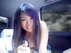 Aya Matsuki gets cum on pubic hair from sucked boner after fuck