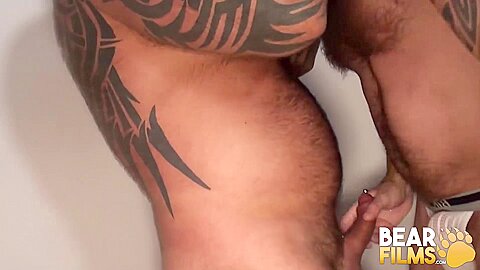 BEARFILMS Chubby Marc Angelo Raw Fucks Redhead Zach Acland