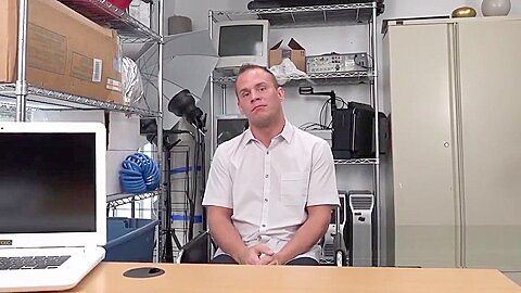 BLACK AGENT smashing white ass BAREBACK in his office