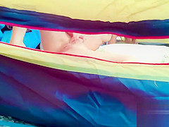 Babe Masturbate Pussy Orgasm Outdoors