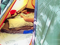 Babe Masturbate Pussy Orgasm Outdoors