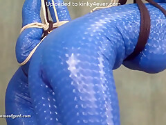 Ballet Boot Strappado In Ballgags And Catsuits