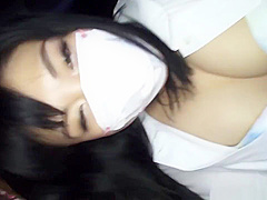 Barbie moans and winces in absolute pleasure