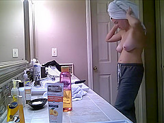 Bathroom teen 18+ Nude