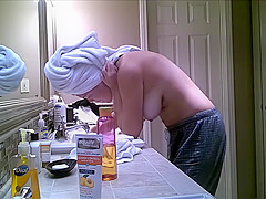 Bathroom teen 18+ Nude