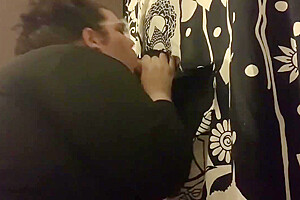 Bbw Tranny Sucks Straight Guy At Gloryhole