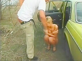 Beautiful Blonde teen 18+ Gets Fucked In Her Perfect Little Ass On The Hood Of A Car