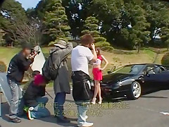 Best Japanese slut Jyuri Wakabayashi in Crazy Car, Outdoor JAV video