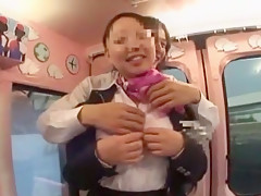 Best Japanese whore Aoki Misora, Reiko Asahina in Amazing Car, Ass JAV scene